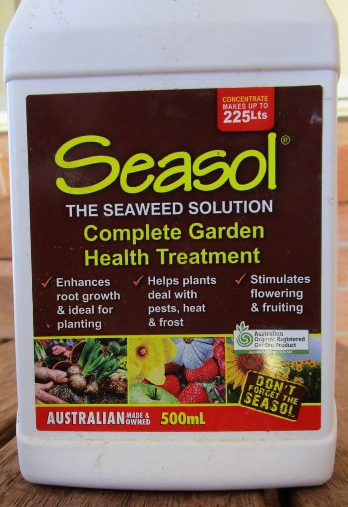 Seaweed liquid fertiliser